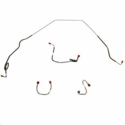 1969 Pontiac Firebird Front Brake Line Kit Standard Drum Brakes - FKT6902SS - Front Lines Car Part People
