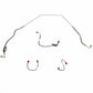 1969 Pontiac Firebird Front Brake Line Kit Standard Drum Brakes - FKT6902SS