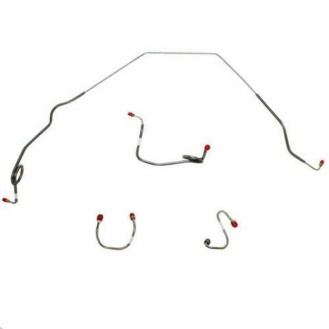 1969 Pontiac Firebird Front Brake Line Kit Standard Drum Brakes - FKT6902SS