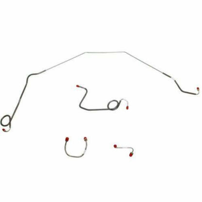 1969 Chevrolet Camaro Front Brake Line Kit Standard Drum Brakes - FKT6903OM - Front Lines Car Part People