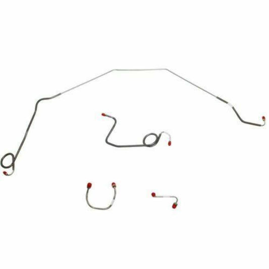 1969 Chevrolet Camaro Front Brake Line Kit Standard Drum Brakes - FKT6903SS - Front Lines Car Part People
