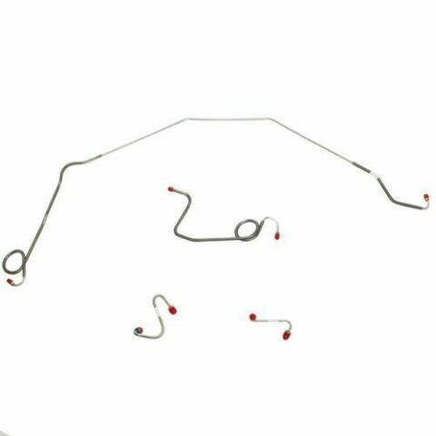 1969 Pontiac Firebird Front Brake Line Kit Power Drum Brakes - FKT6904OM