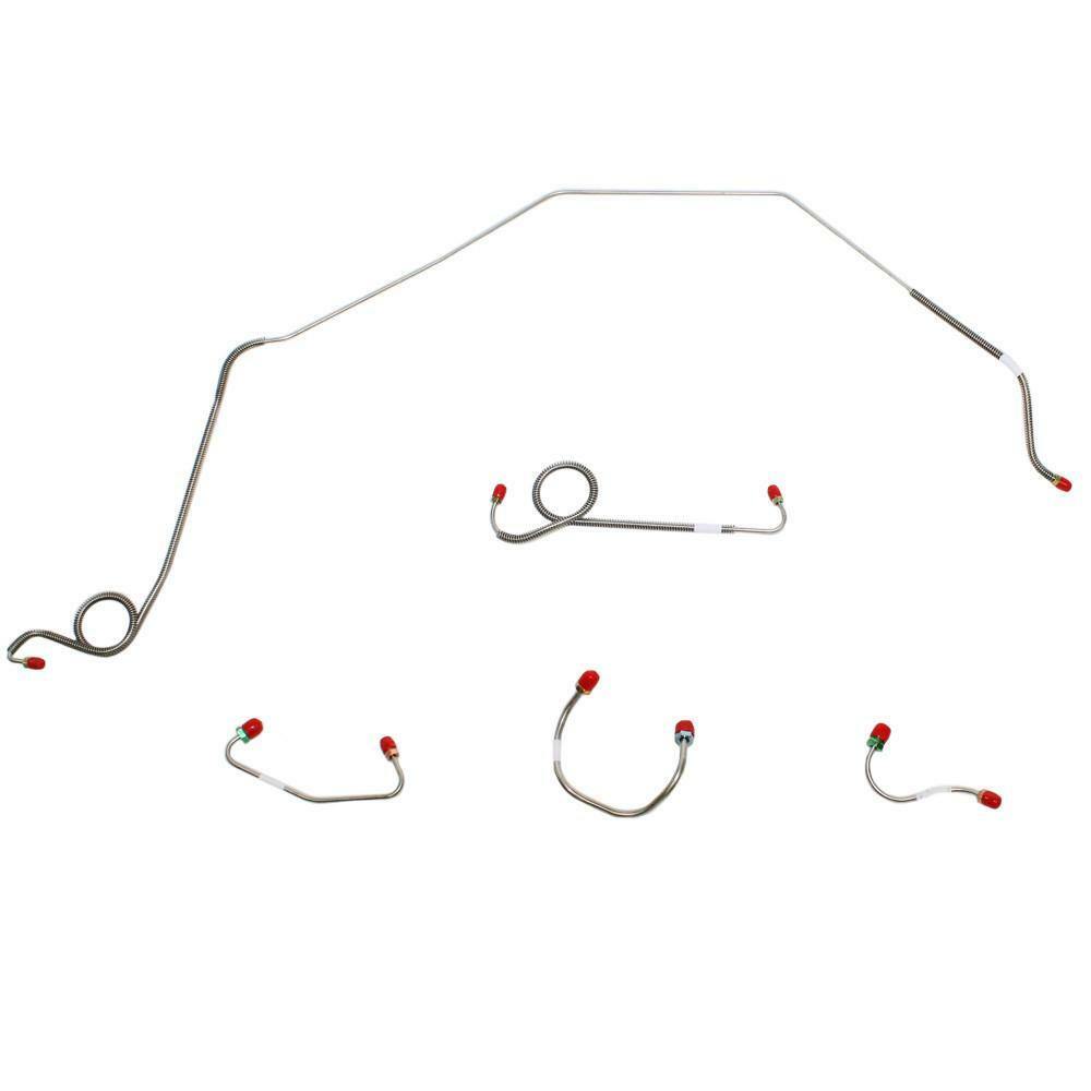 1969 Chevrolet Camaro Front Brake Line Kit Power Disc Brakes - FKT6905OM - Front Lines Car Part People