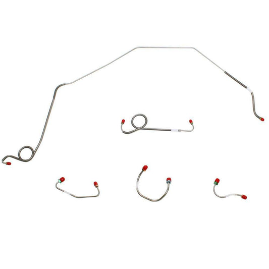 1969 Chevrolet Camaro Front Brake Line Kit Power Disc Brakes - FKT6905OM - Front Lines Car Part People