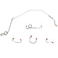 1969 Chevrolet Camaro Front Brake Line Kit Power Disc Brakes - FKT6905OM