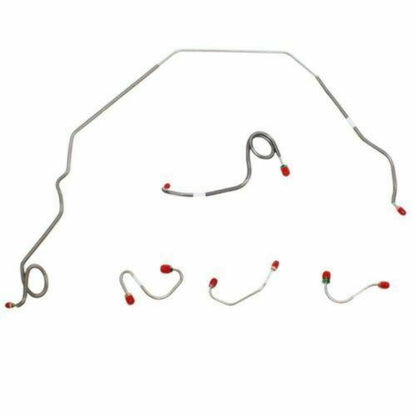 1969 Pontiac Firebird Front Brake Line Kit Power Disc Brakes - FKT6906OM - Front Lines Car Part People