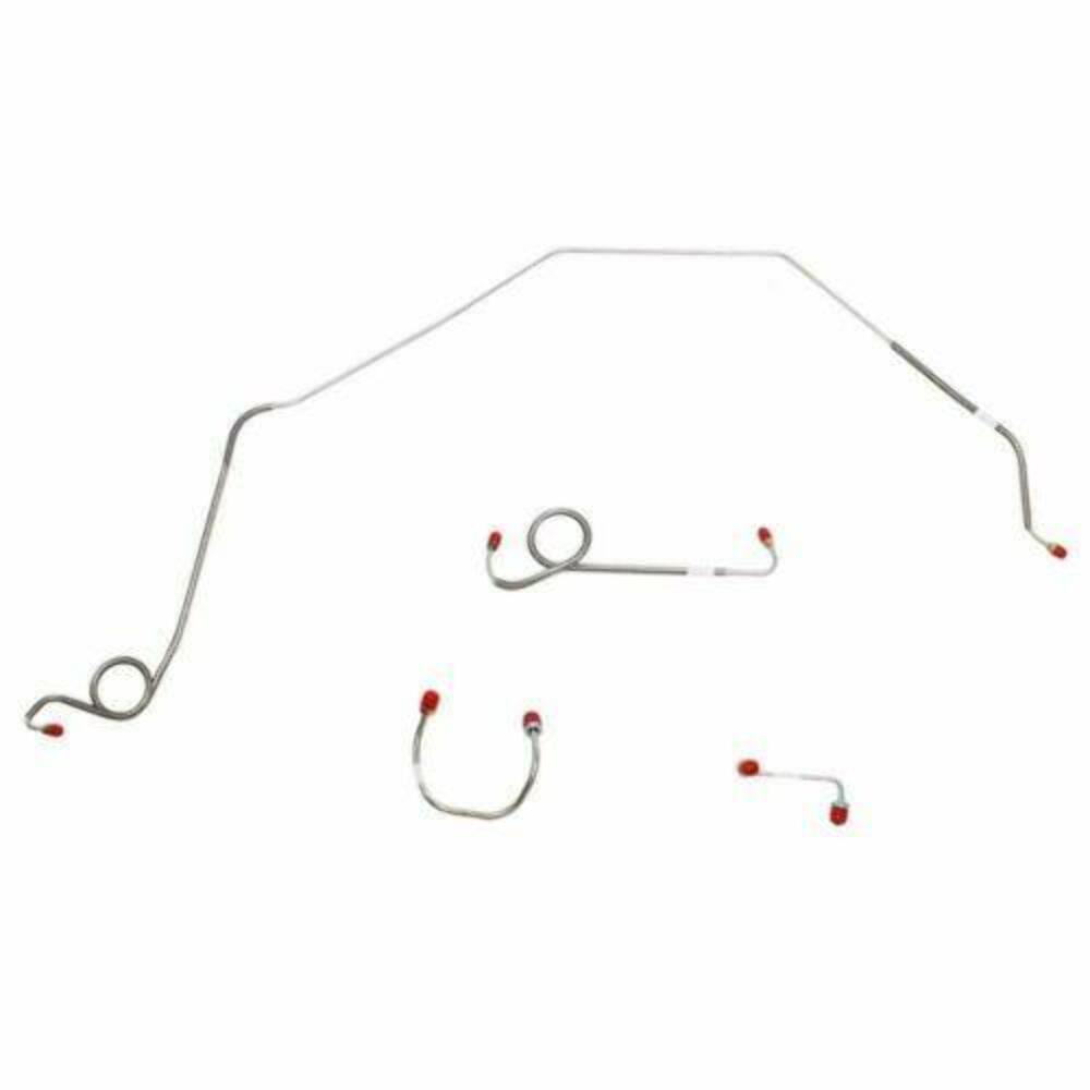 1969 Chevrolet Camaro Front Brake Line Kit 4WD Disc Brakes - FKT6907SS - Front Lines Car Part People