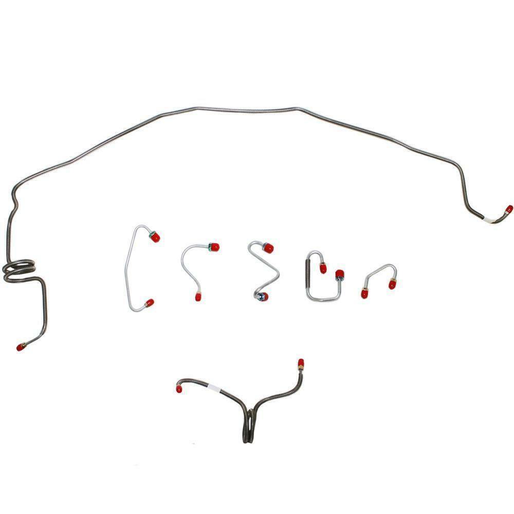 1970 Chevrolet Camaro Front Brake Line Kit Power Disc Brakes - FKT7005OM - Front Lines Car Part People