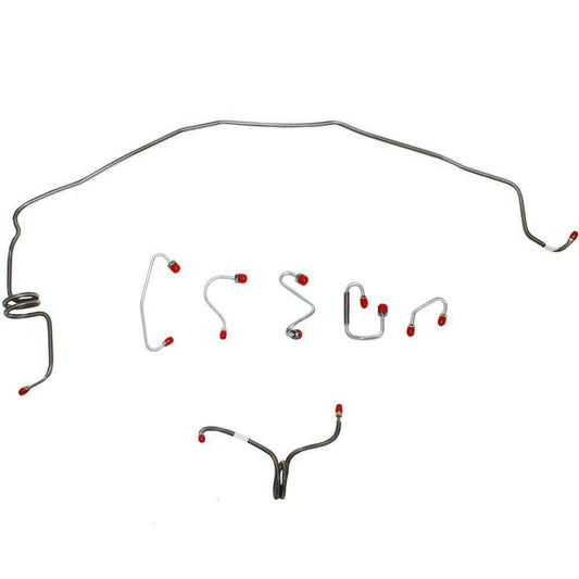 1970 Chevrolet Camaro Front Brake Line Kit Power Disc Brakes - FKT7005OM - Front Lines Car Part People