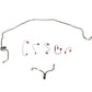1970 Chevrolet Camaro Front Brake Line Kit Power Disc Brakes - FKT7005OM