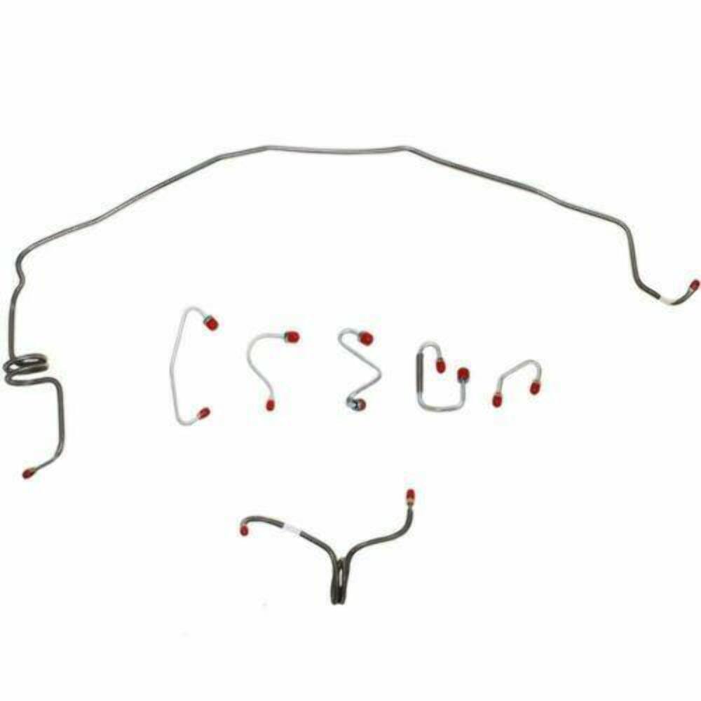 1970 Chevrolet Camaro Front Brake Line Kit Power Disc Brakes - FKT7005SS - Front Lines Car Part People