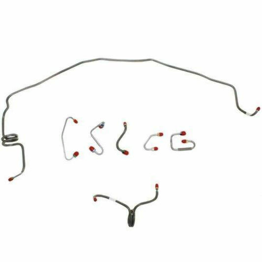 1970 Chevrolet Camaro Front Brake Line Kit Power Disc Brakes - FKT7006SS - Front Lines Car Part People