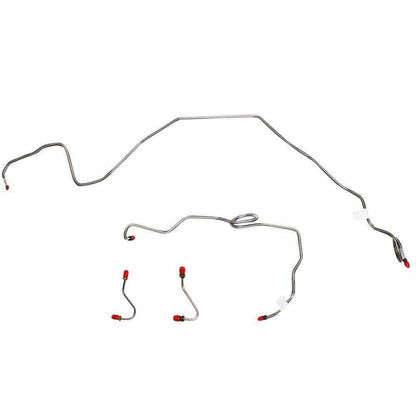 For Pontiac Firebird 1984-1985 Front Brake Line Kit 6cyl 2.5L 4pcs-FKT8401OM-CPP - Front Lines Car Part People