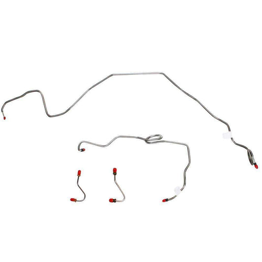 For Pontiac Firebird 1984-1985 Front Brake Line Kit 6cyl 2.5L 4pcs-FKT8401OM-CPP - Front Lines Car Part People