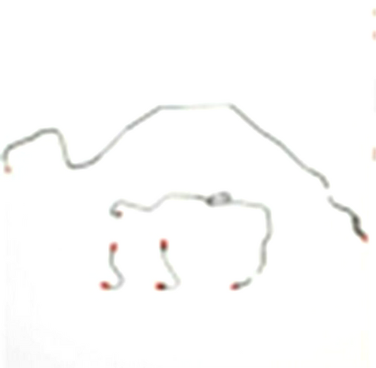 For Pontiac Firebird 1984-1985 Front Brake Line Kit 8cyl 5.0L 4pcs-FKT8402SS-CPP - Front Lines Car Part People