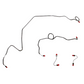 89-92 Chevy Camaro Front Brake Line Kit V8 Stainless Steel FKT8902SS