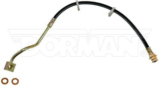 Fits 99-04 F-350 Super Duty 4WD AWABS Left Front Brake Hose Rubber-FLH381185 - Brake Line and Hose Kit Car Part People
