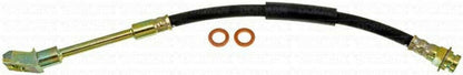 84-87 Corvette Left or Right Rear Brake Hose; Rubber Fine Lines FLH38263 - Brake Hoses Car Part People
