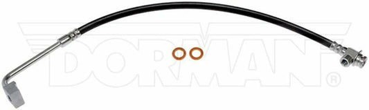 90-94 Ford F-250 4wd Left Front Brake Hose; Rubber Fine Lines FLH38898 - Brake Hoses Car Part People