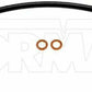 90-94 Ford F-250 4wd Left Front Brake Hose; Rubber Fine Lines FLH38898