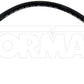 Fits 03-09 Hummer H2 Left Rear Drop Brake Hose; Rubber-FLH620455