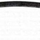 03-09 Hummer H2 Right Rear Drop Brake Hose; Rubber Fine Lines FLH620807