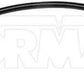 07-10 GM Truck w/ Disc & without TC Rear Drop Brake Hose; Rubber FLH620828