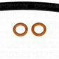 99-04 Ford Lightning Left Rear Brake Hose; Rubber Fine Lines FLH621212