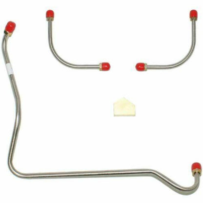 1967-68 Chevrolet Camaro Pump to Carburetor Fuel Line 3 Line & Y Block FPC67ZZOM - Pre-Bent Fuel Lines Car Part People