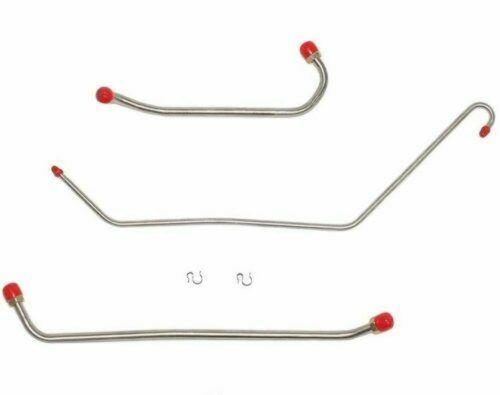 1969 Chevrolet Camaro Pump to Carburetor Fuel Line 3 Piece w/ Return - FPC6905OM - Pre-Bent Fuel Lines Car Part People