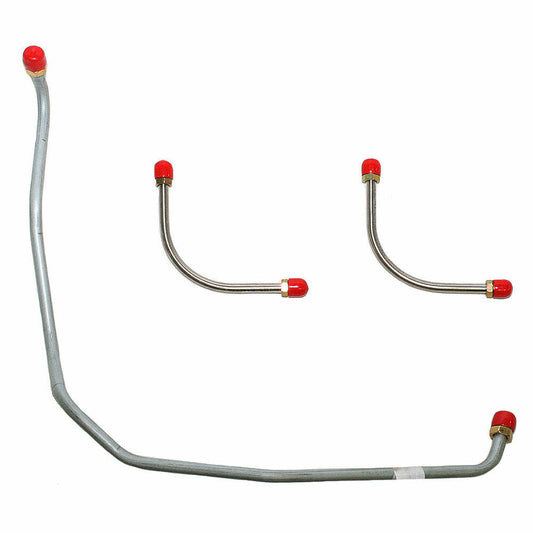 1969-72 Chevrolet Camaro Pump to Carb Fuel Line 3 Line Kit - FPC69ZZOM - Pre-Bent Fuel Lines Car Part People