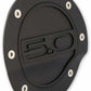 Fuel Door Black 5.0 Logo fits FordMustang 15-21 Drake MuscleCars FR3Z-6640526-5A