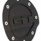 Fuel Door Comp Series Matte Black fits Ford Mustang 15-21 Drake -FR3Z-6640526-GA