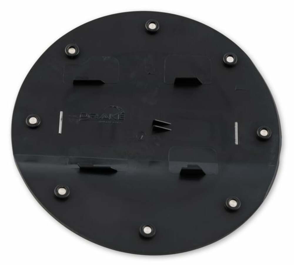 Fuel Door Comp Series Matte Black fits Ford Mustang 15-21 Drake -FR3Z-6640526-GA