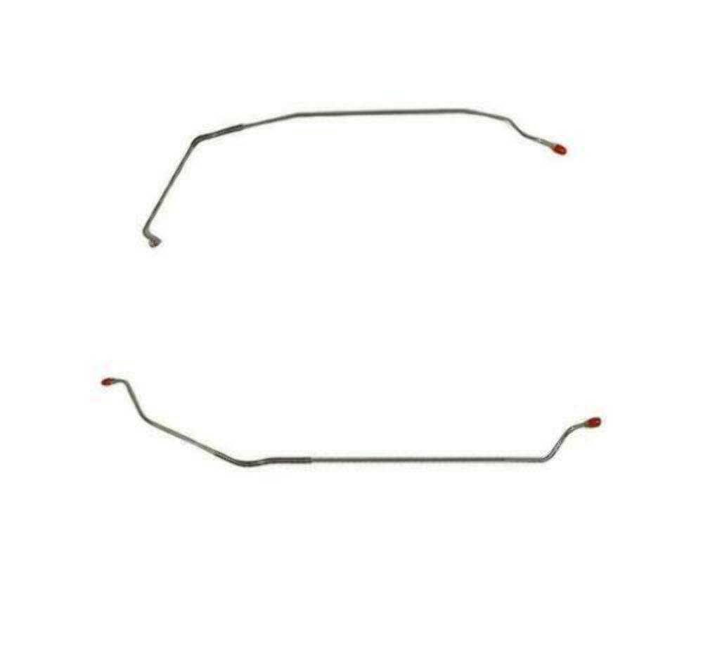 1967 Pontiac Firebird Rear Axle Lines 2 Piece Stainless - FRA6703SS - Rear Lines Car Part People