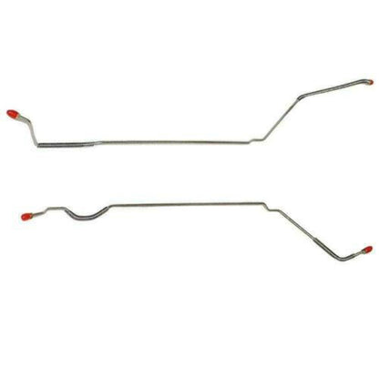 1968 Pontiac Firebird Rear Axle Lines 2 Piece Stainless - FRA6803SS - Rear Lines Car Part People