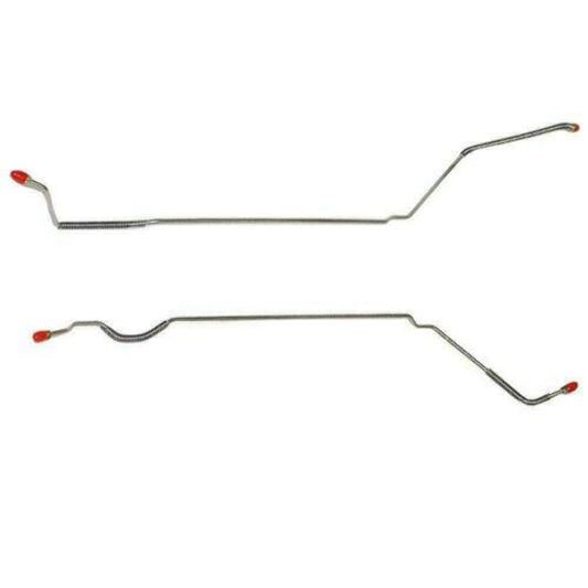 1968 Pontiac Firebird Rear Axle Lines 2 Piece Stainless - FRA6803SS - Rear Lines Car Part People