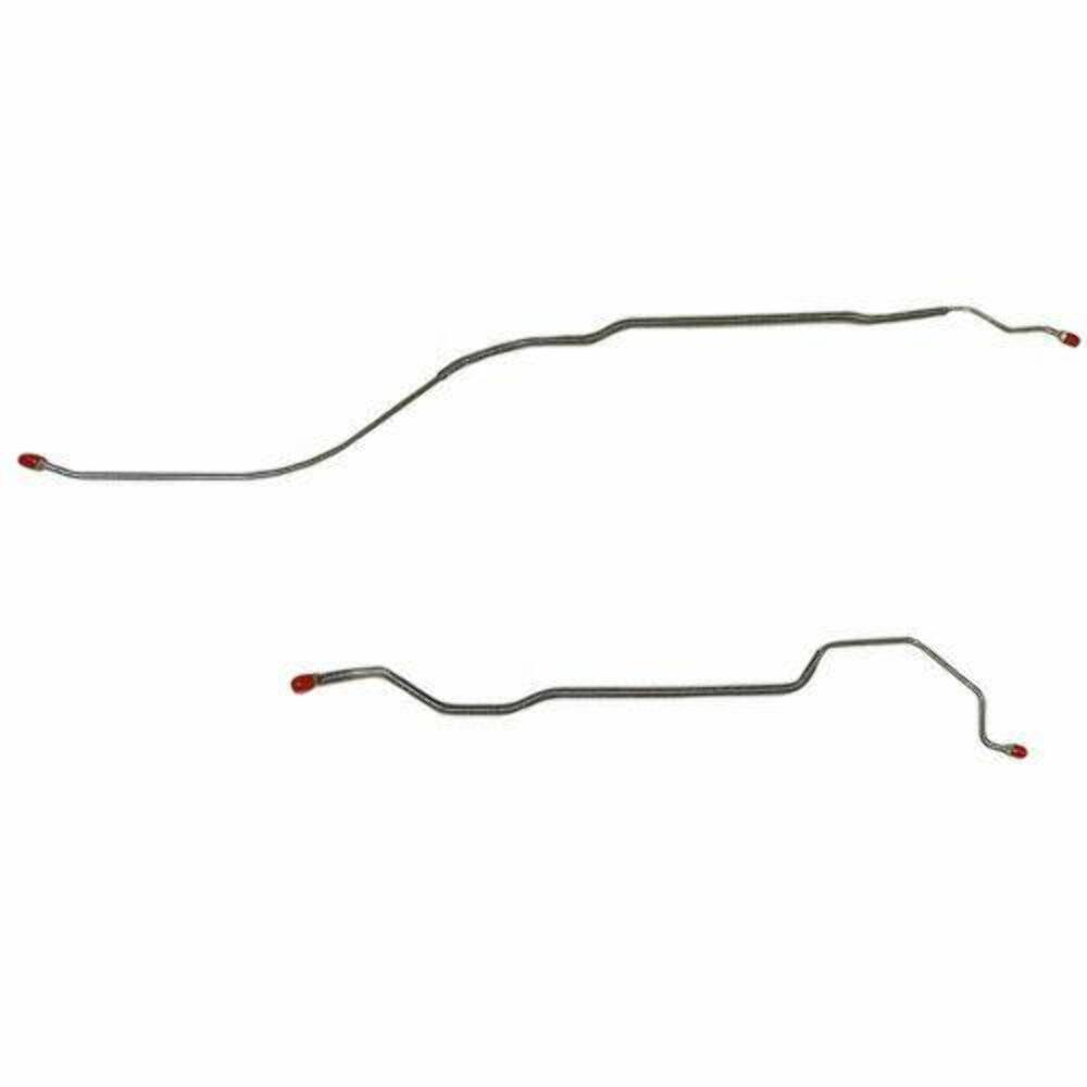 1968 Chevrolet Camaro Rear Axle Lines with Multi-Leaf Rear Spring - FRA6805OM - Rear Lines Car Part People