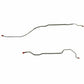 1968 Chevrolet Camaro Rear Axle Lines with Multi-Leaf Rear Spring - FRA6805OM