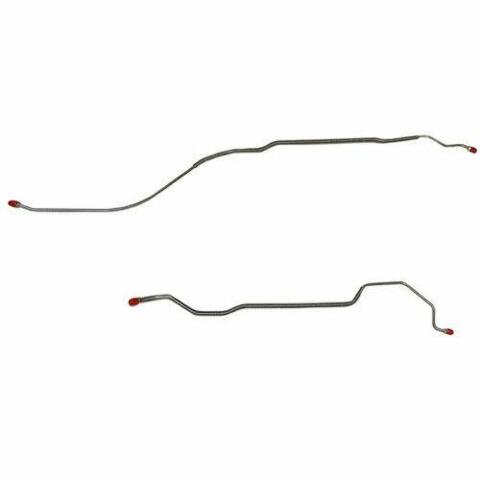 1968 Chevrolet Camaro Rear Axle Lines with Multi-Leaf Rear Spring - FRA6805OM
