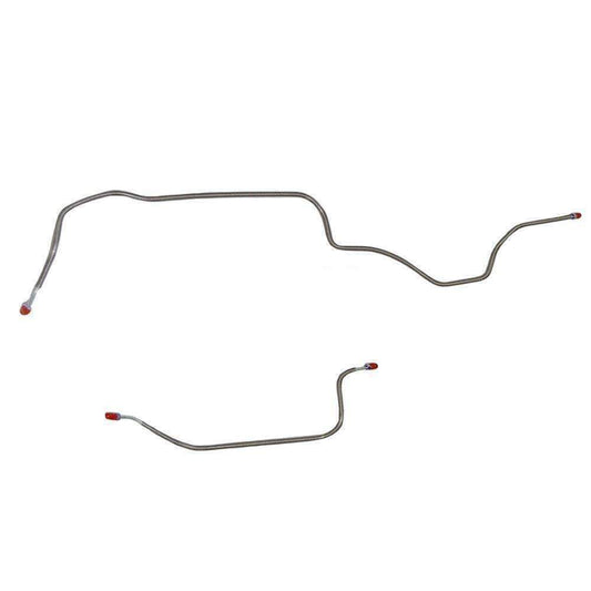 76-81 Pontiac Firebird Rear Axle Brake Line Kit Stainless Steel - Rear Lines Car Part People
