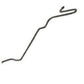 For Pontiac Firebird 1979-1981 Rear Axle Brake Lines 2pc DiscBrake-FRA7901SS-CPP - Rear Lines Car Part People