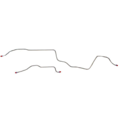 For Pontiac Firebird Esprit 1976-81 Rear Axle Brake Lines 2pc Rear-FRA8001OM-CPP - Rear Lines Car Part People