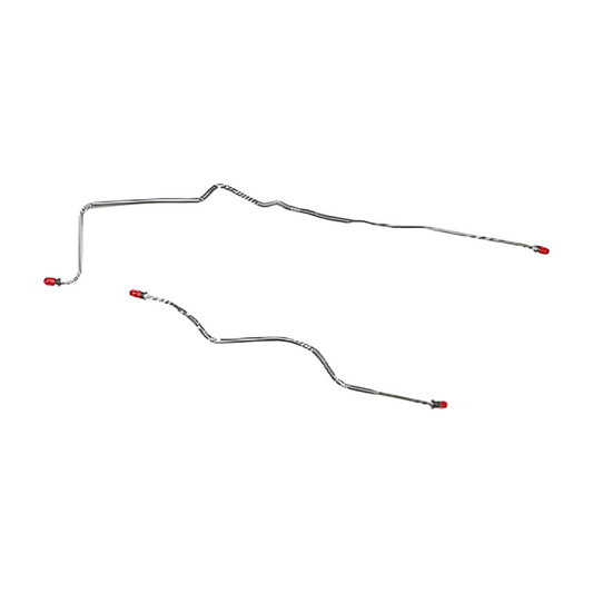For Pontiac Firebird 1982-1983 Rear Axle Brake Lines Rear-FRA8201SS-CPP - Rear Lines Car Part People