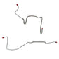 For Pontiac Firebird 1982-83 Rear Axle Brake Lines DiscBrakes Rear-FRA8302SS-CPP