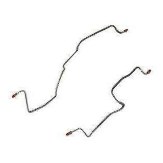 For Pontiac Firebird 1986-1989 Rear Axle Brake Lines Rear-FRA8601SS-CPP - Rear Lines Car Part People