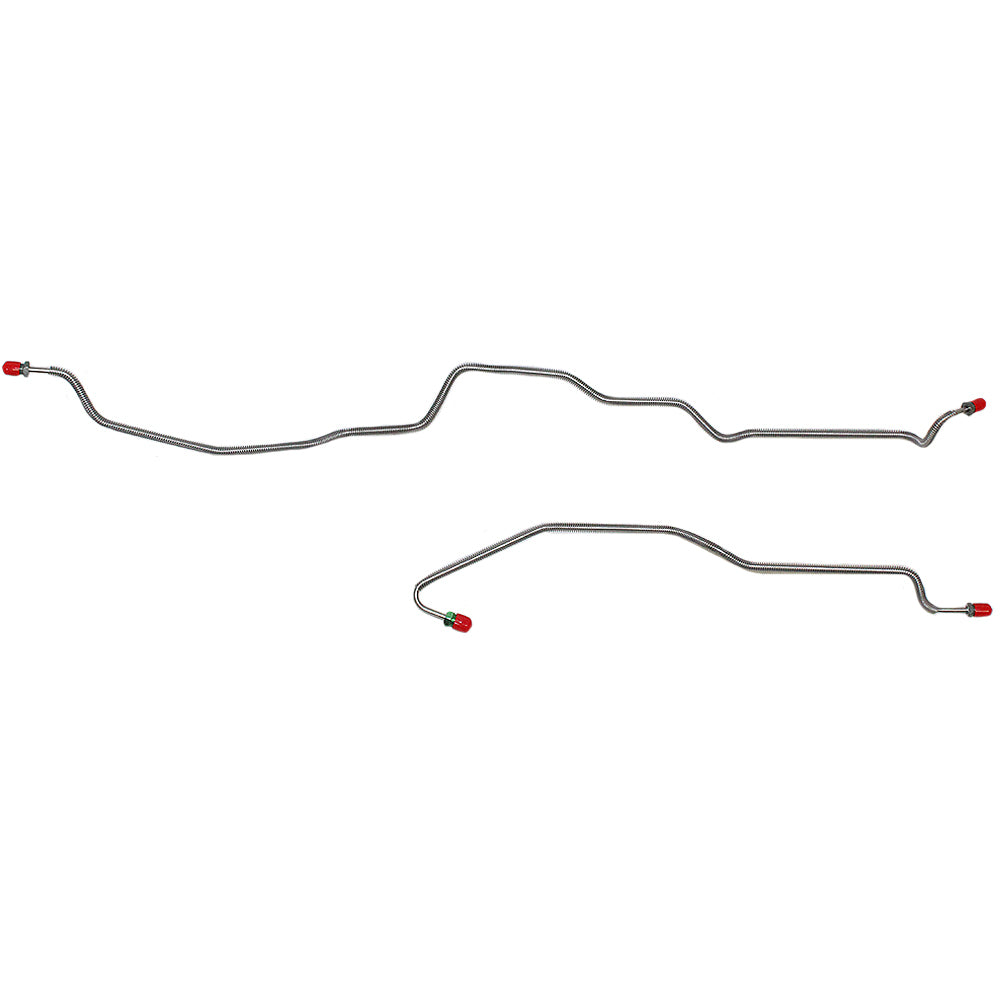 98-02 Chevy Camaro Rear Axle Brake Line Kit w/Traction Control Stainless FRA9802SS - Rear Lines Car Part People