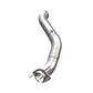 Fits 2012 Ford F-450 Super Duty 4in. Turbo Down Pipe; T409-EO # D-763-1-FS9CA459 - Tailpipe Car Part People