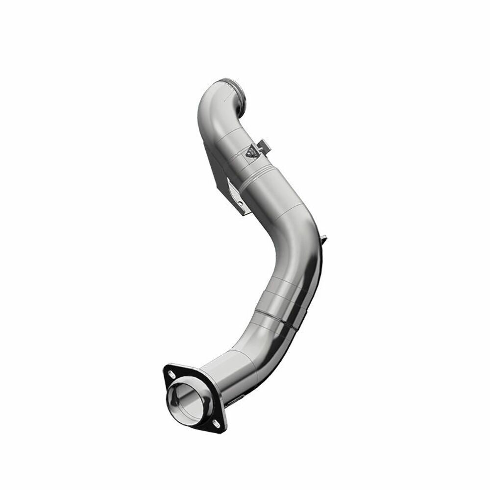Fits 15-16 Ford F-350 Super Duty 4" Turbo Down Pipe; T409-EO # D-763-1-FS9CA460 - Tailpipe Car Part People