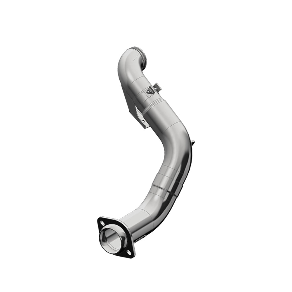 Fits 15-16 Ford F-350 Super Duty 4" Turbo Down Pipe; T409-EO # D-763-1-FS9CA460 - Tailpipe Car Part People